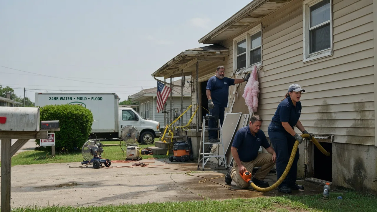 Water Damage Repair in New Madrid, MO near me